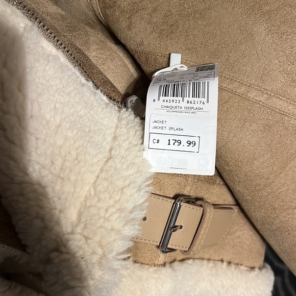 Brand new mango Sherpa jacket - Picture 3 of 6
